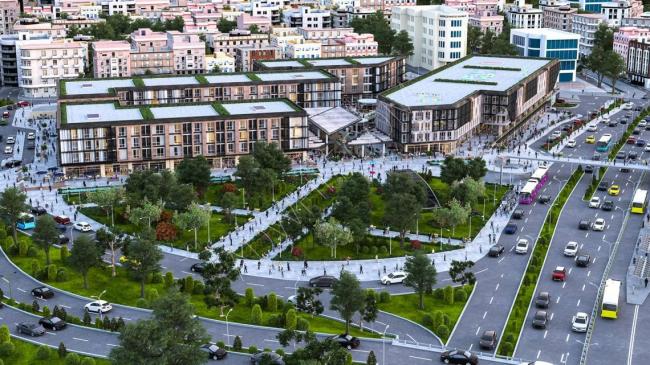 İstanbul şehir merkezinde, Sefaköy'de bulunan,otel, konut veya ticari amaçlar  inşaata hazır arazi