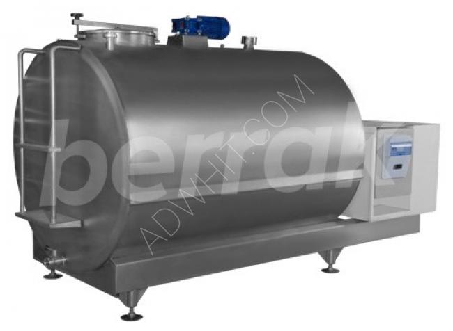 Milk cooling tanks with a capacity of 2000 liters