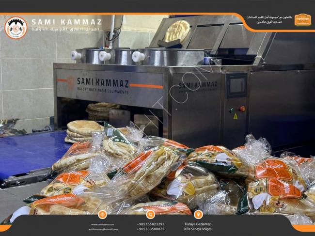 Arabic bread filling and packaging line - Arabic bread stuffing machine