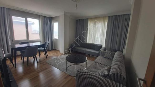 A furnished 2+1 apartment for sale in the Yakuplu area