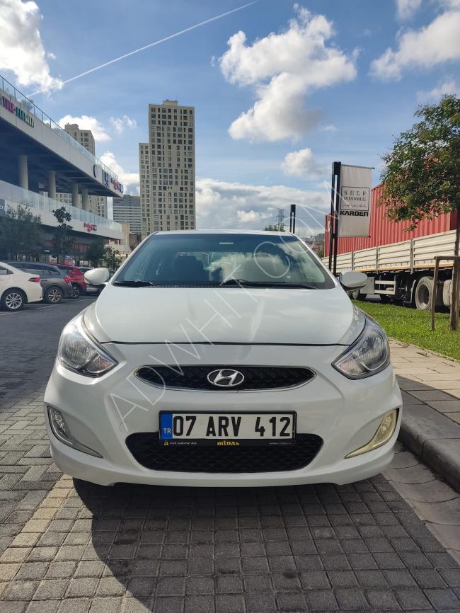 Used 2018 Hyundai Accent Blue model for sale
