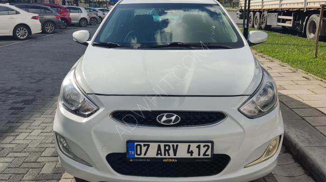 Used 2018 Hyundai Accent Blue model for sale