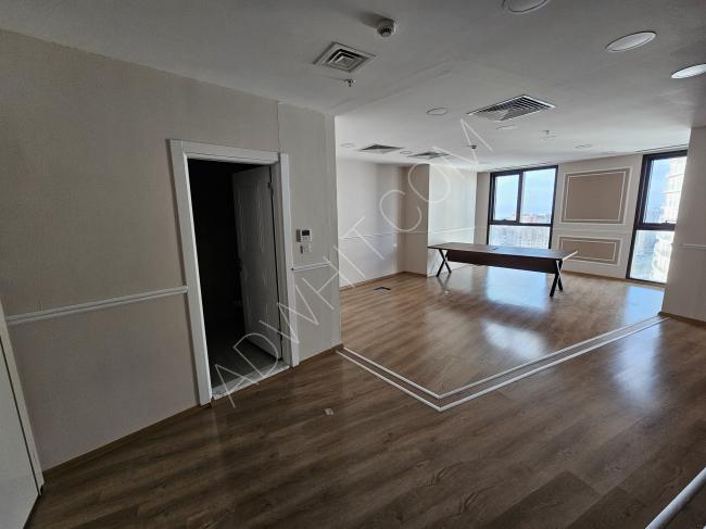 Annual rent for an empty office in Istanbul Tower adjacent to Bekent Metrobus station