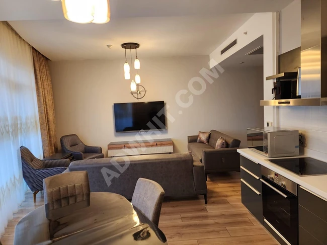 Mall Of İstanbul 'da 1+1 yıllık kiralık eşyalı daire