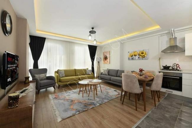 İstanbul'da kiralık otel konseptinde daire