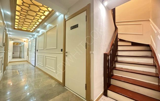 2+1 FULLY FURNISHED LUXURY APARTMENT FOR SALE, 5 MINUTES TO METROBUS, WITHIN A COMPLEX