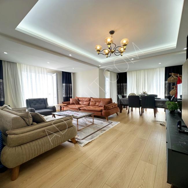 A fully furnished 4+2 duplex apartment for sale in Beylikduzu
