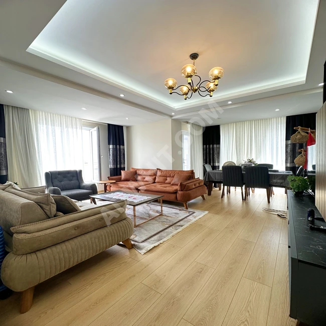 A fully furnished 4+2 duplex apartment for sale in Beylikduzu