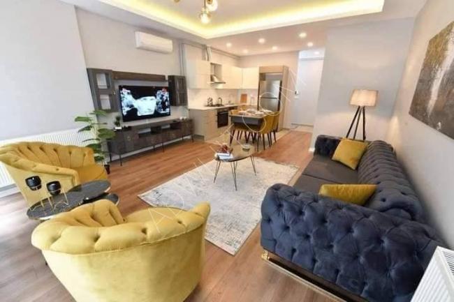 İstanbul'da günlük kiralık otel konseptinde daire