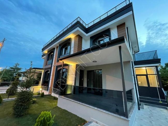 A luxury villa with a sea view for sale, eligible for Turkish citizenship