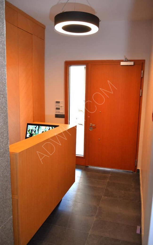 A hotel apartment with a bedroom and a living room in Sisli Nisantasi