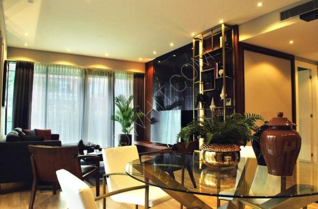 A luxurious apartment in Istanbul within the most prestigious residential complexes