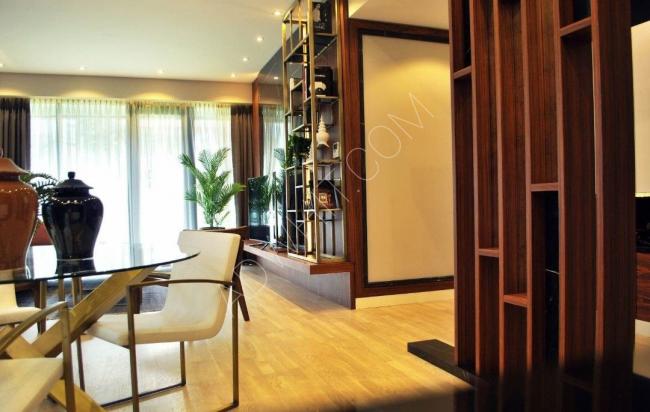 A luxurious apartment in Istanbul within the most prestigious residential complexes