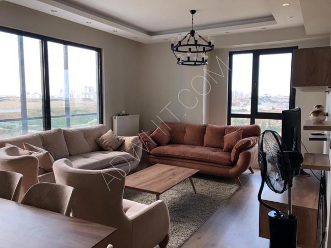 Two-bedroom apartment for rent in Eyup Sultan complex, Basaksehir, Istanbul