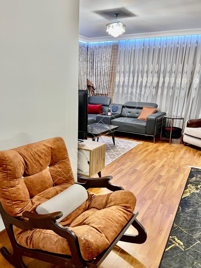 شقة مفروشة للايجار 1+3 ضمن مجمع في بيلكدوزو - اسطنبول