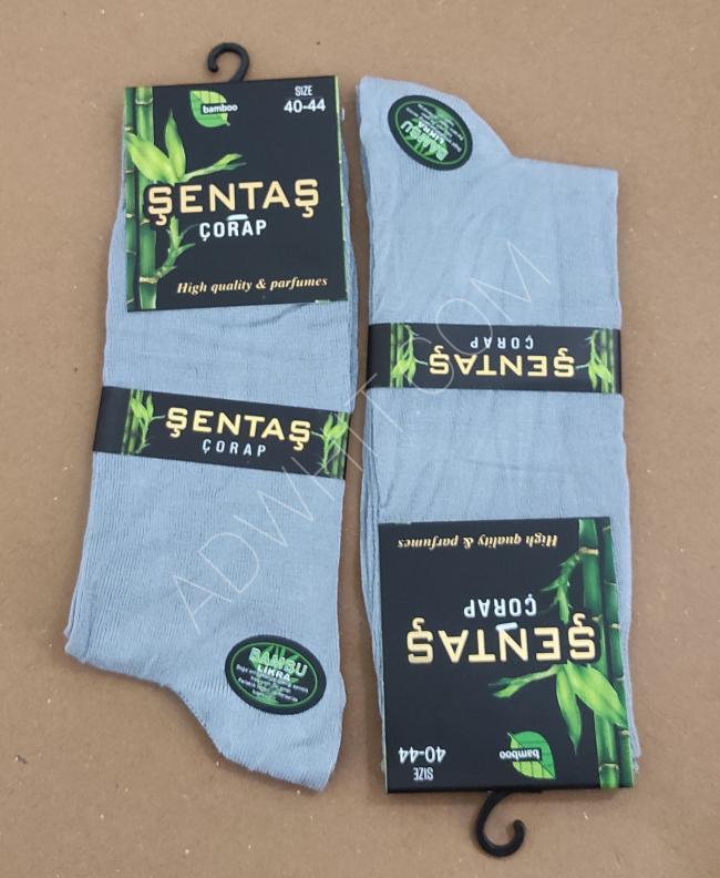 Men&#39;s bamboo socks, first-class luxury, contains 12 pairs