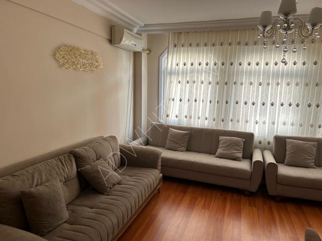 شقة 1+1 في مركز اسطنبول فاتح فوزي باشا حيوية تصلح للسكن أو مكتب 