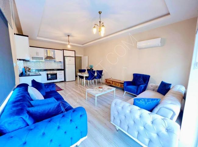 2+1 furnished apartment for sale in Mahmutlar, Alanya, Turkey