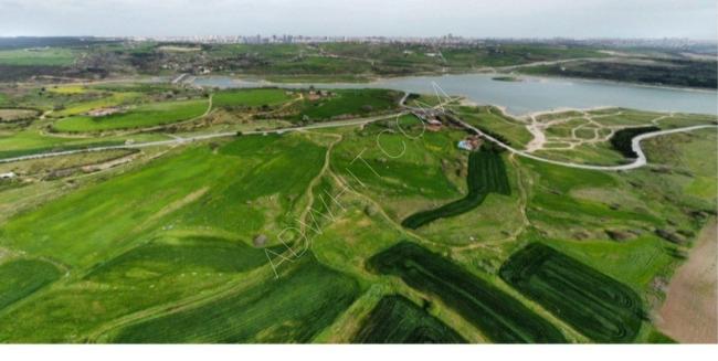 16,000 square meter land for sale next to the new Istanbul Canal passage