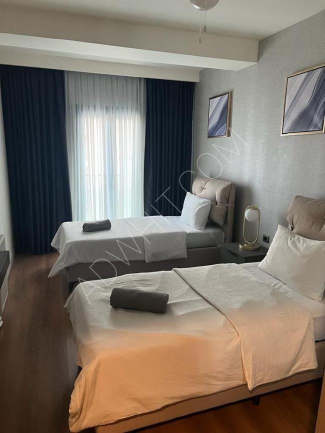 Vadi İstanbul'da dört oda ve salonlu bir otel konseptinde daire