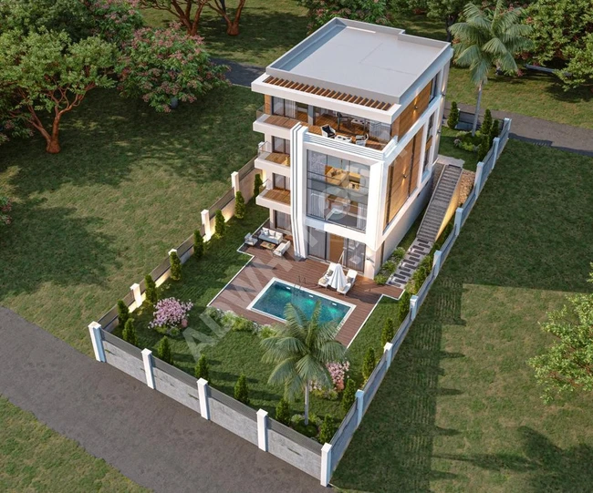 Kumburgaz'da satılık yeni modern müstakil villa