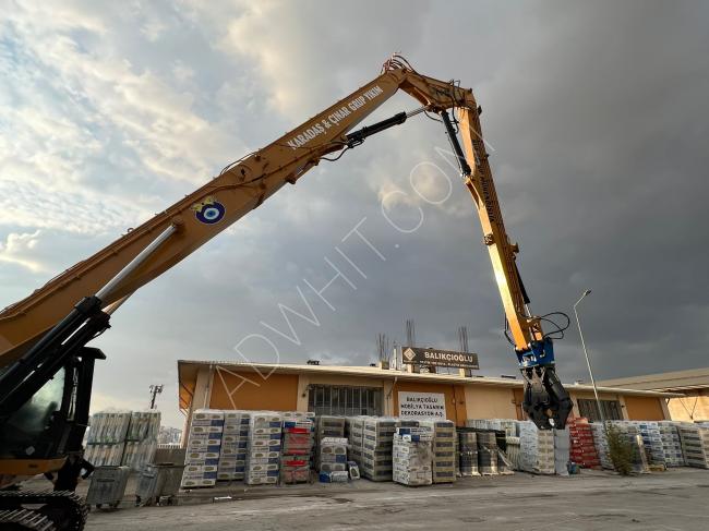 Front extension arms for building demolition and its shears - Noor Engineering Group