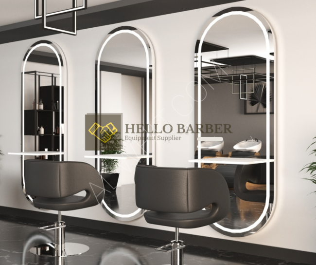 Designing barber and beauty salon decorations