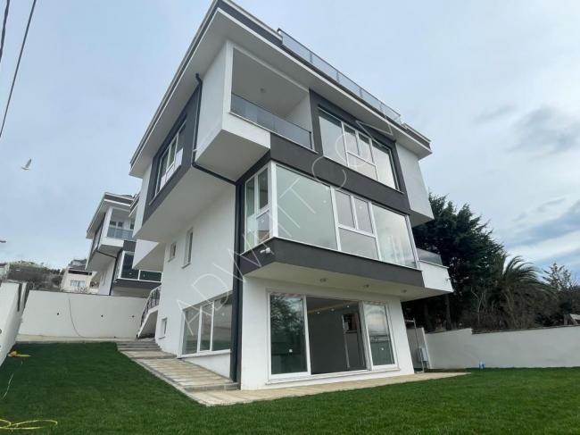 Detached villa for sale in Buyukcekmece, Pinar Tepe neighborhood