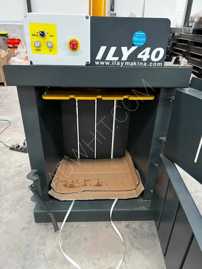 Vertical Bale Press Machine ILY40 - 5 Ton - İlay Machinery Ltd