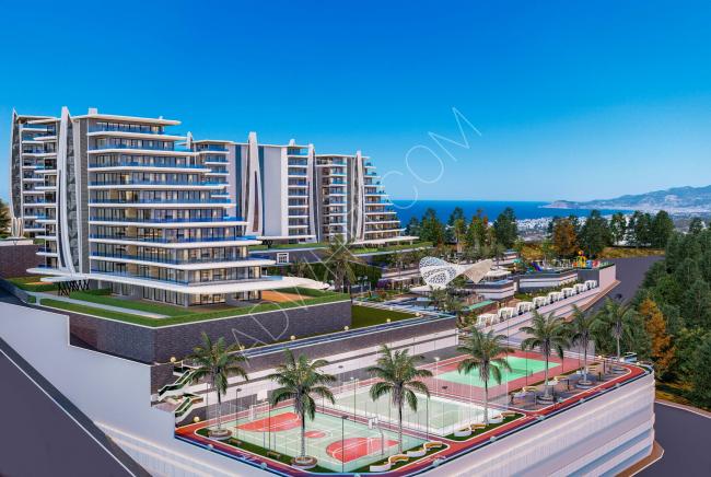 Luxury apartments in Alanya (suitable for Turkish citizenship)