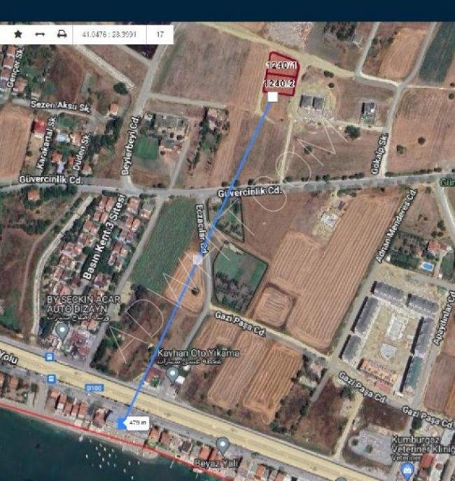 Opportunity to sell two pieces of land in Büyükçekmece