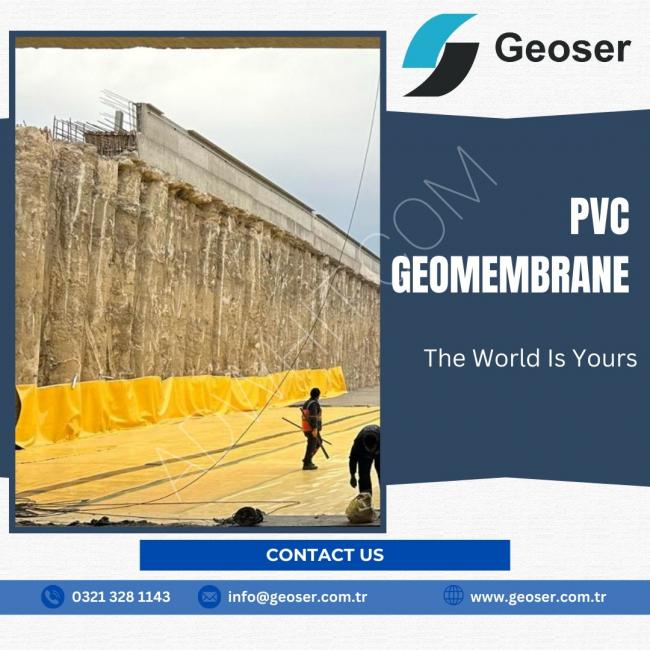 PVC GEOMEMBRANE - Polyvinyl Chloride Ground Membrane