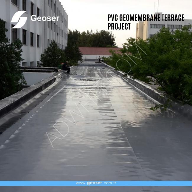 PVC GEOMEMBRANE su yalıtımı için kaplama membranı
