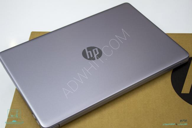 لابتوب HP بهيكل فضي مميز من الجيل الثاني عشر