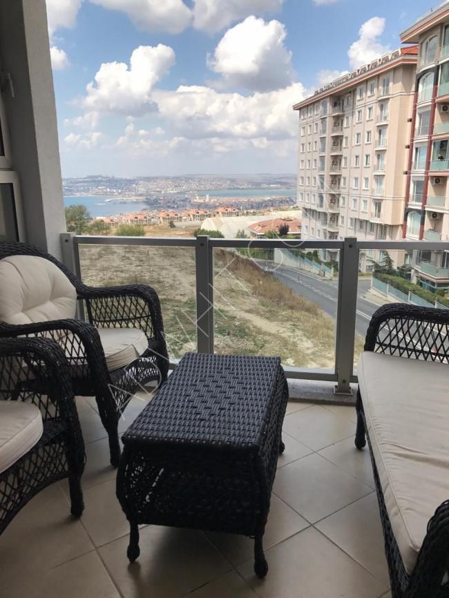 Furnished apartment for rent in Büyükçekmece