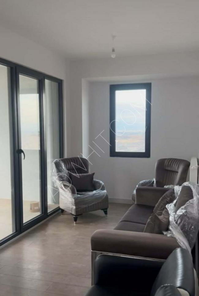 Annual furnished apartment for rent in Bahcesehir