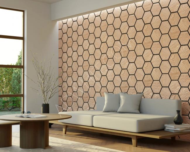 Alternative wooden wall cladding MDF wood cell
