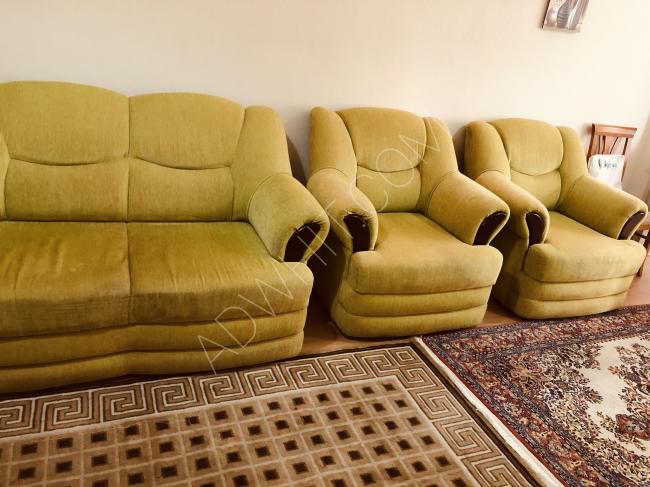 Living room set 2 sofas +2 chairs