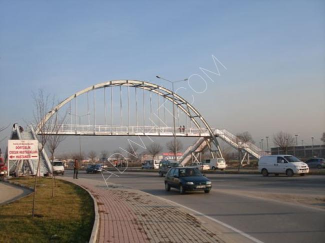 Iron pedestrian bridges
