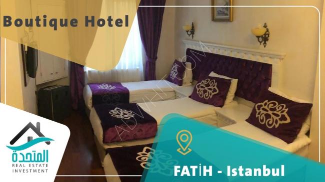 İstanbul'da harika bir turistik otel, doğrudan yatırım için hazır