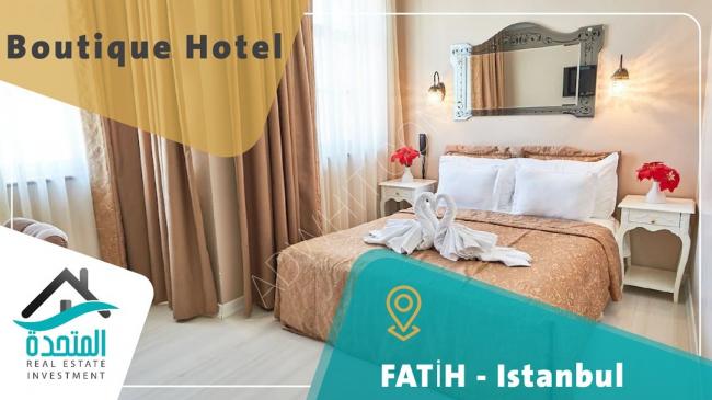Own a distinctive tourist hotel in Istanbul and start making your profits immediately