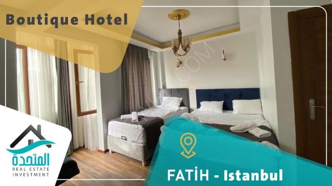 İstanbul tarihinin bir parçasına sahip olun, garantili bir yatırım getirisi olan benzersiz bir otel