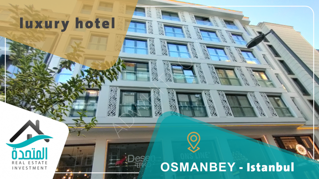 فرصة للاستثمار العقاري فندق فاخر 4 نجوم جاهز للاستثمار باسطنبول