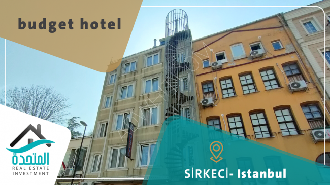Outstanding investment in a prime location, now is the chance to own a hotel in Istanbul