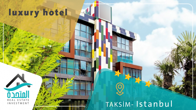 Your real estate investment and tourist destination in Istanbul own a 4-star hotel
