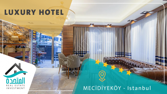 A tourist hotel ready for investment with a guaranteed financial return in the most important areas of Istanbul