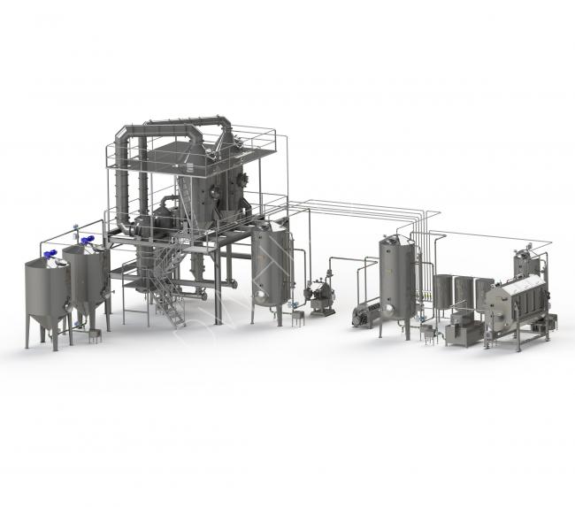 Fruit jam production and packaging line