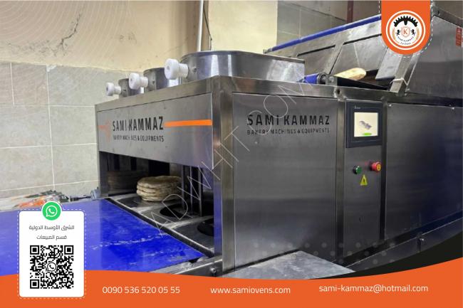 Arabic bread counting and packing machine
