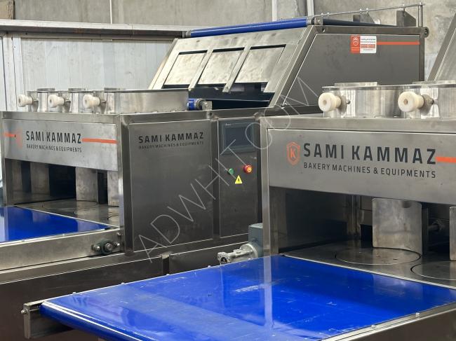 Arabic bread counting and packing machine