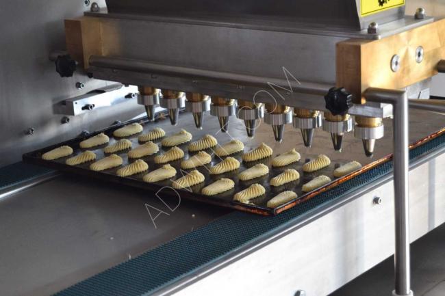 Otomatik kurabiye makinesi - kurabiye şekillendirme makinesi - Kurabiye üretim makinesi